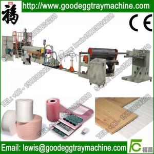 China Advanced plastic PE foam sheet extruder wholesale