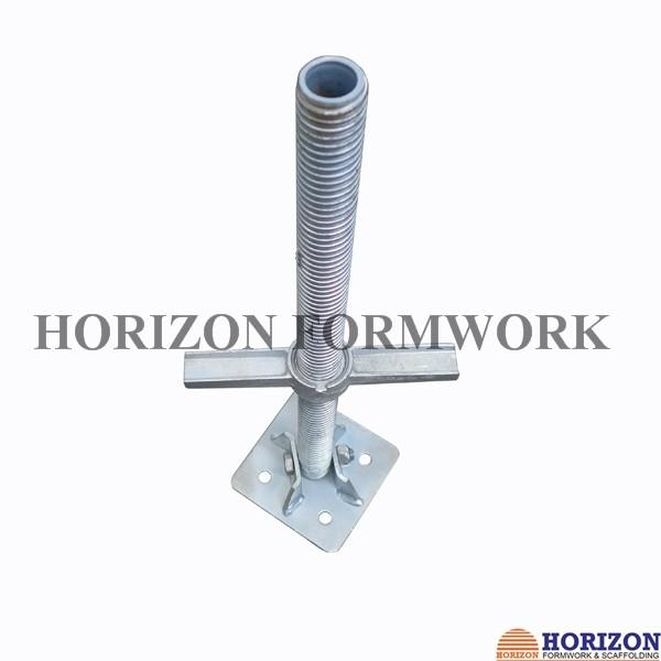 Quality Swivel Scaffold Screw Jack ACME Trapezoidal with Painted Finishing for sale