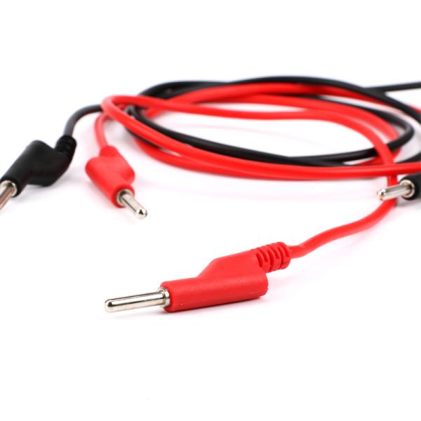 4mm Power Inverter Battery Cable 55mm 85mm HV Alligator Clamp For 2000V Battery