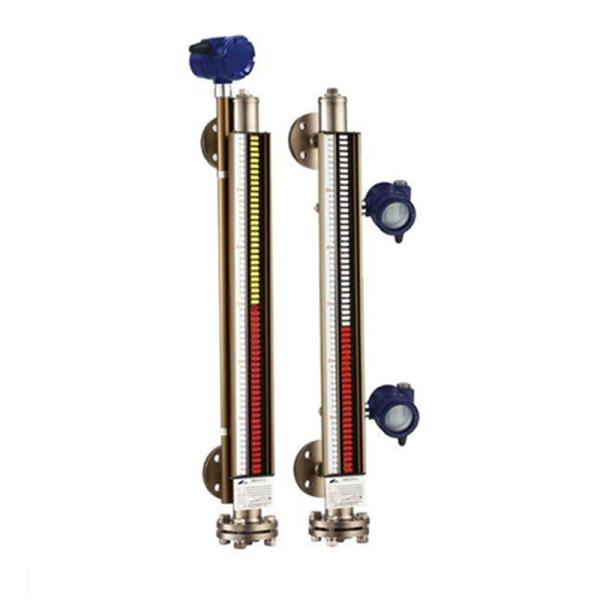Quality UHZ Magnetic Fuel Flip Level Gauge Meter With Remote Transmitter for sale