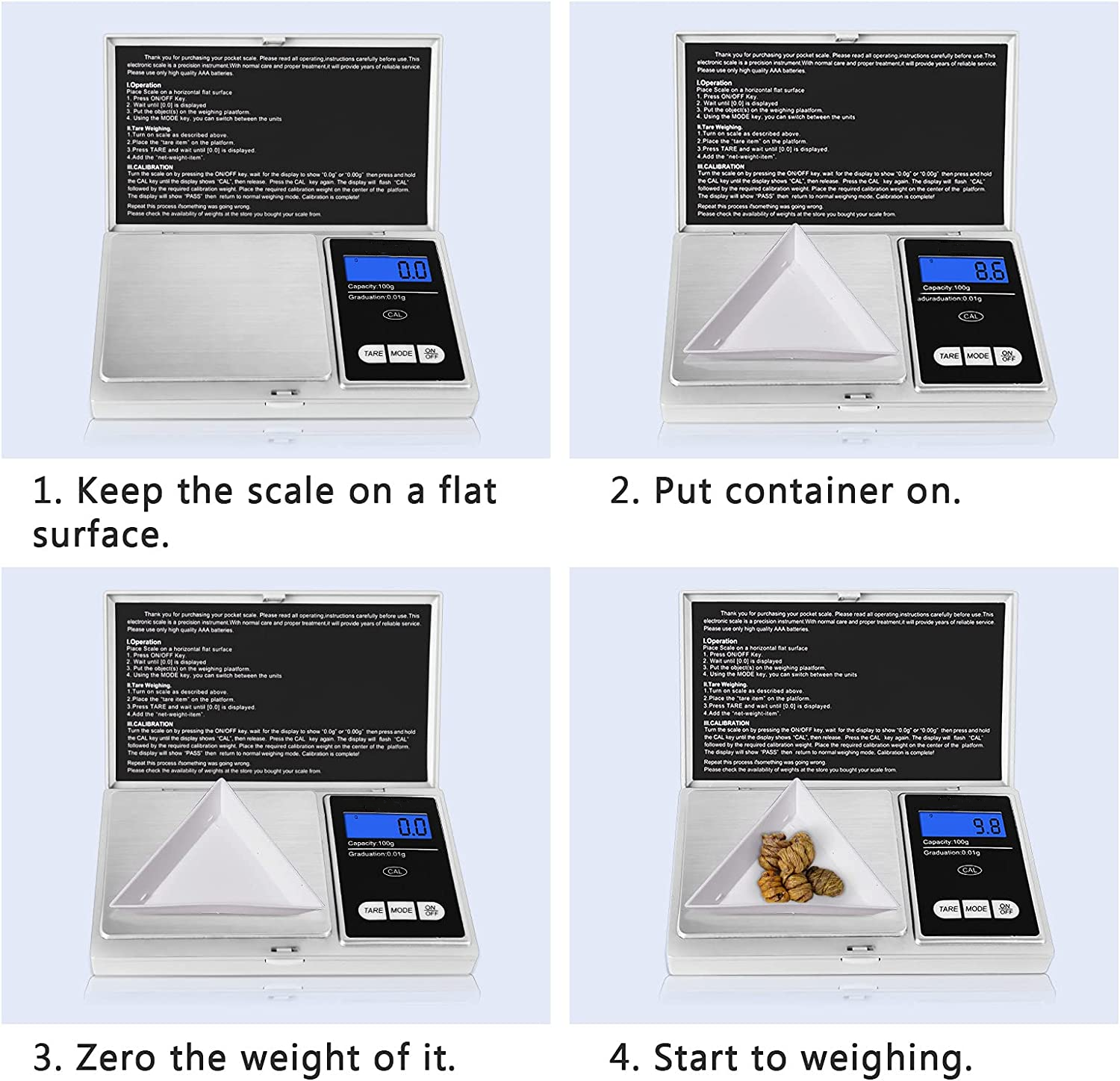 Customizable Portable Digital Jewelry Gold Scale Mini 200g 0.01g Electronic Pocket Gram Scale With Calculator Convenient