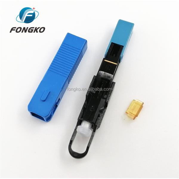 OEM multimode Fiber Optic Fast Connector Sc Upc for FTTH Communication FKSU017