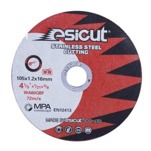 China Long Life 40 Grit ISO9001 EN12413 Cutting Disc 16 Inch wholesale