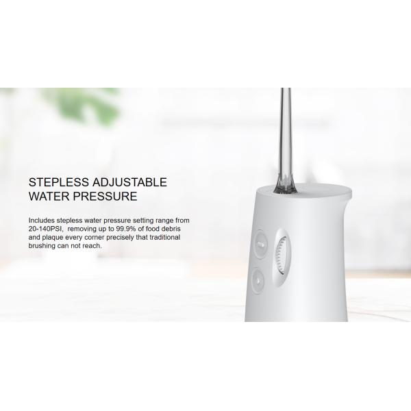 Stepless Pressure Oral Care Water Flosser DIY Mode ABS Electric Water Toothpick