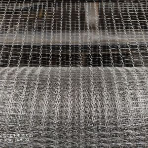 Damping Stainless Steel Knitted Wire Mesh 0.2mm ISO9001 Approved