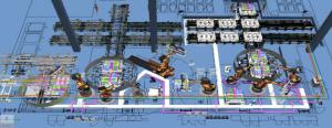 China S311 Floor Automatic Welding Line/BIW Engineering wholesale