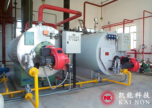 WNS Oil fired steam boiler