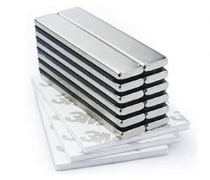 China Rare Earth Long Neodymium Bar Magnets 60 x 10 x 3 N45 Grade Multifunction wholesale