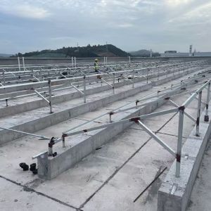 Bolted Mount Pole Solar Panel Roof Mounts Brackets Kit ODM