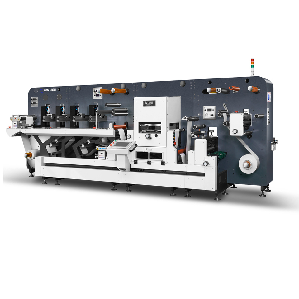 China Label Auto Rotary Die Cutting Machine Precise 2KW 100KN Max Cutting Force wholesale