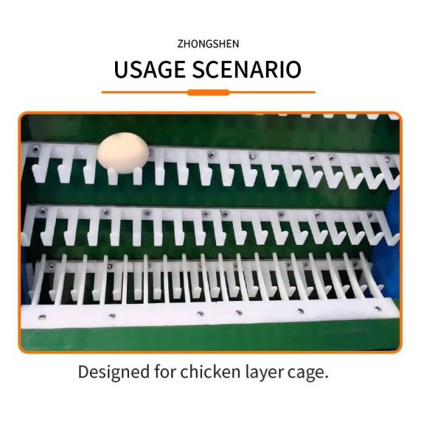 Egg Collection Machine Claw Stainless Steel Fastener For Poultry Farm
