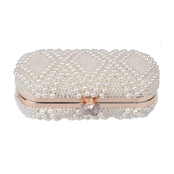 Cross-border new pearl dinner bag European and American lady banquet bag celebrity dress evening bag