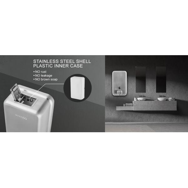 Commercial Soap Dispensers 1100ml Wall Mounted Automatic Soap Dispenser Bathroom Accessories For Public Toilets