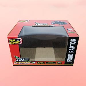 China Creative plush toy window packaging box, puzzle toy window packaging box, remote control car box, customized wholesale