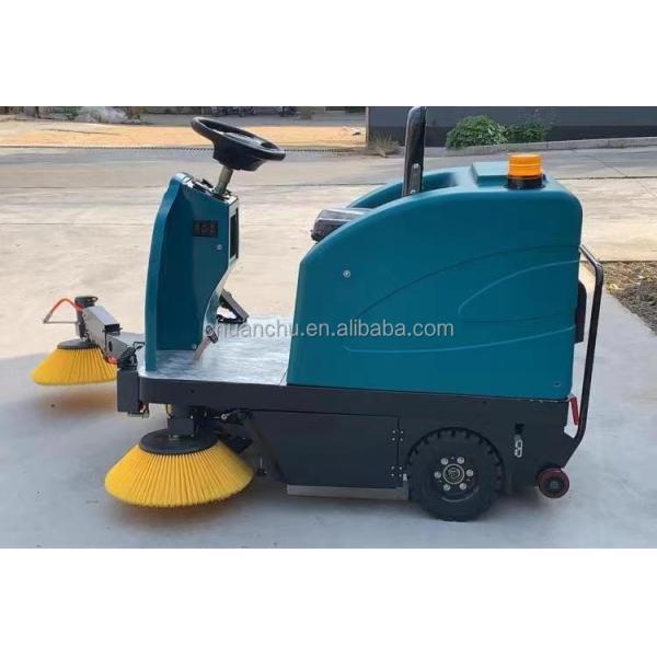 Durable Industrial Street Roadelectric Ride On Sweeper Truck with Pure Electric Energy Type