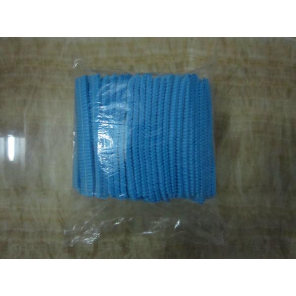 Single Use Disposable Head Cap Hair Net , Bouffant Surgical Caps Non woven