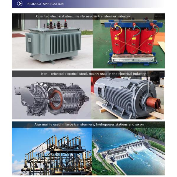 0.03/0.05mm Thickness EI Lamination Cold-rolled Grain-oriented Silicon Steel Strip/Coil for Pulse Transformer Grade SGCC