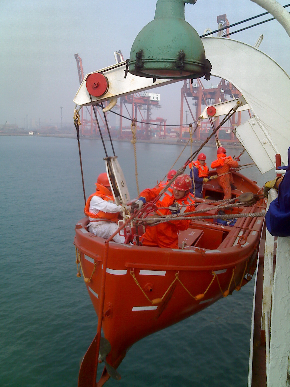 20 Persons Open Type Lifeboats SOLAS Rescue Boats with IACS Class Approval Ceritificate