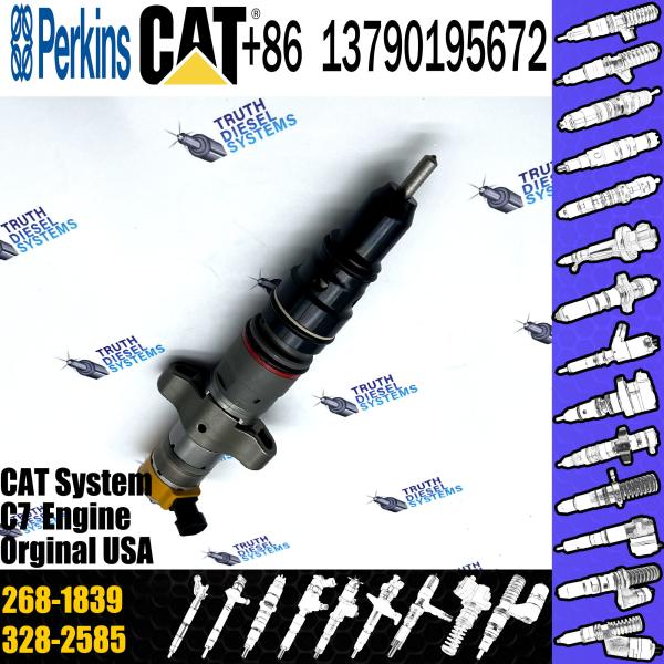 For CAT C7 Engine Fuel Injector 268-1839 for Caterpillar Excavator 325D 329D 525C 535C 120K Fuel Injector 2681839