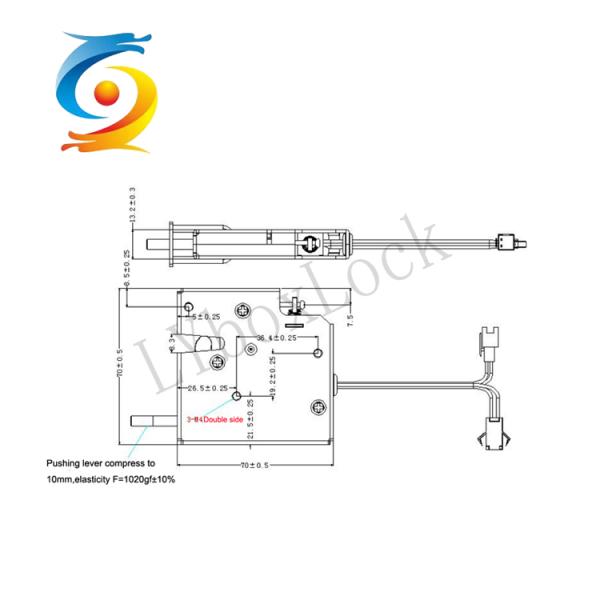 OEM / ODM Locker Solenoid Cabinet Lock Smart Intelligent Password