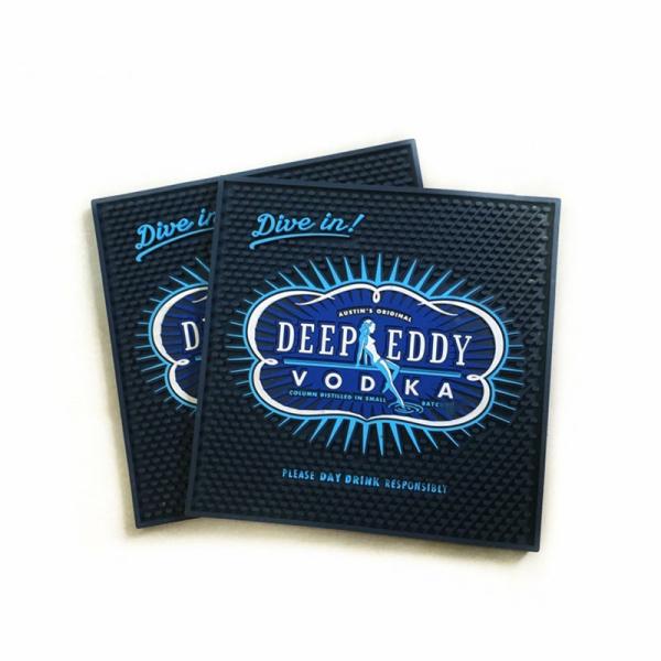 Quality Customized Bar Cup Mat Promotional PVC Bar Mat Non-slip Mat for sale
