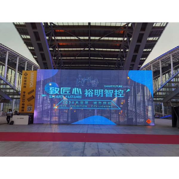 See Through Full Color High Brightness RGB P25 Mesh Grille Large Indoor Transparent Glass LED Display Panel Screen