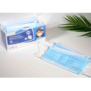 Soft Lining Medical Disposable Mouth Mask For Surgical Pharmaceutical