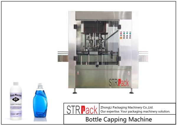 Quality 120 CPM Speed Automatic Bottle Capping Equipment For Water Bottle / Condiment Container Caps for sale