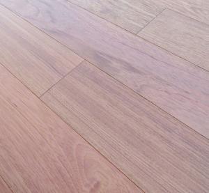 China Brushed Brazilian Cherry Engineered Wood Flooring, Jatoba Hardwood Flooring wholesale