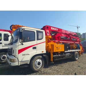 Used 21m Hydraulic Truck Mounted Concrete Pump Remanufactured 2013 SANY