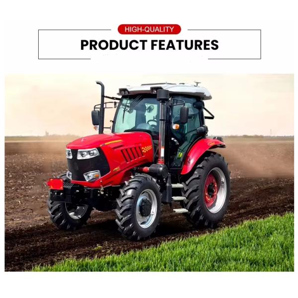 12HP Mini Tractor Small Mini Tractor with Four Wheels and 12HP Cheap Tractor