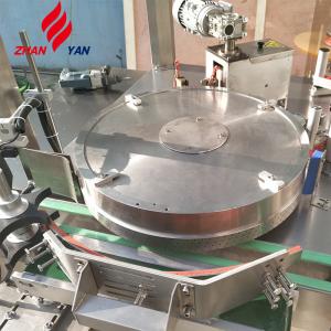 China 7.5KW Hot Melt Glue Labeling Machine , Round Bottle Sticker Labeling Machine wholesale