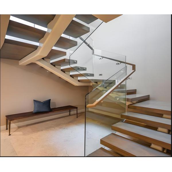 Modern Stair Railing Galvanized Safety Design Easy Install Indoor Outdoor