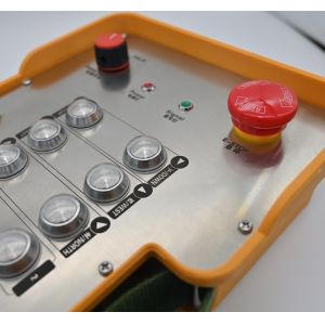 China Stainless Steel 20 Buttons Single Speed Industrial Remote Control wholesale