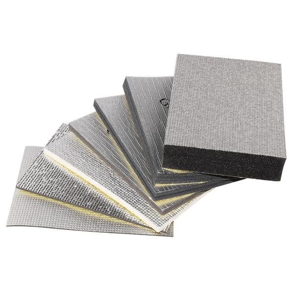 Quality 315 mil 8mm 20 sqft 1.9 sqm Car Sound Insulation Heat and Cool Liner Self Adhesive Closed Cell Deadening Material PE Foa for sale