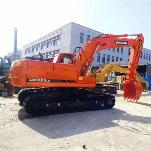 2019 Model Doosan DX225 Excavator 20 Ton Used Excavator with Lower Cost Made in Korea