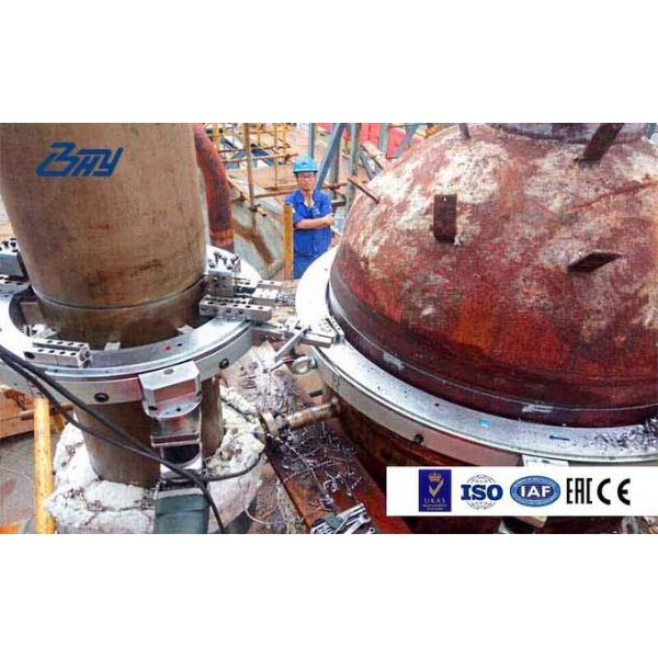 Portable oil gas pipeline cutting beveling Machine, pipe cutting and beveling Machine