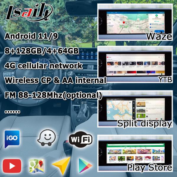 Android Carplay Lexus Touch Screen for UX200 UX250h DSP Adjustment android auto
