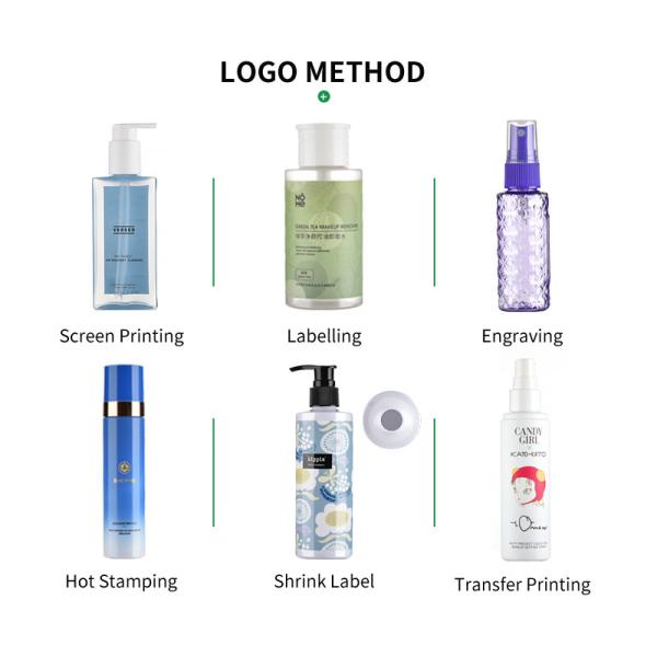 Portable Empty Plastic Shampoo Bottles Square Shape 8 OZ Lotion Bottles