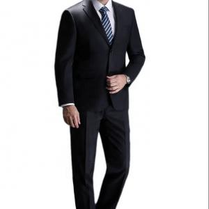 China Anti-Static Black Suit for Work Professional Slim Stylish Clothing Business Suits on sale
