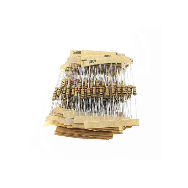 Factory Outlet 1/4W Carbon Film Resistors Full Range of Values Blue Color for DIY Project