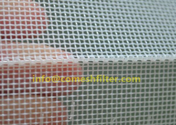 Quality Square Hole 0.4mm Polyester Mesh Belt For Drying Mining for sale