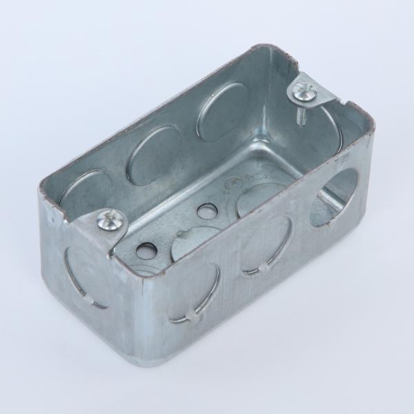 Quality UL Listed Prefabrication Electrical Conduit Box Cover With 1/2" 3/4" Knockouts for sale