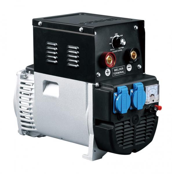 Quality 130A AC Alternator Welding Machine 2.8KW Rated Power Cast Aluminum Shell for sale