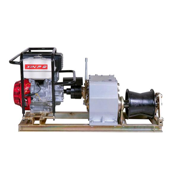 Quality 5Ton Diesel Cable Pulling Winch 50KN Hand Pulled Fast Winch Cable Puller for sale