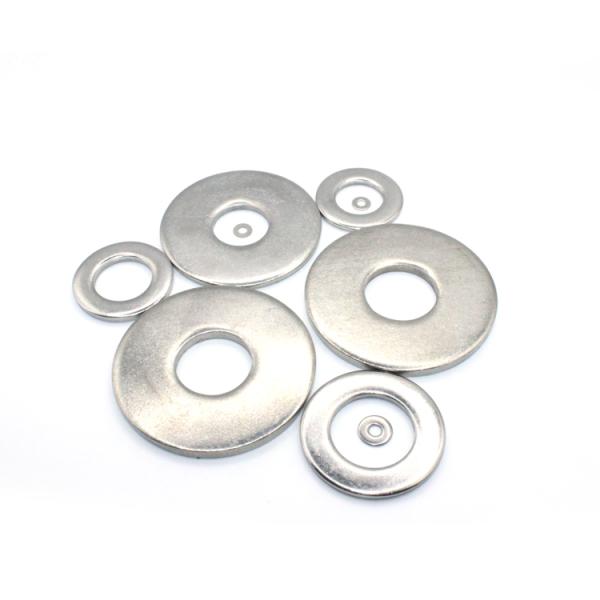 ISO Standard Stainless Steel Flat Washers with Zinc Finish 5mm Thickness M8 M3 M20 M12 M16