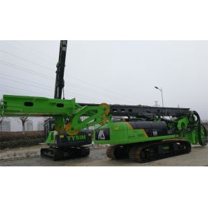 China Tysim Medium Rotary Piling Rigs KR220C Total Weight 66tons 2000mm wholesale