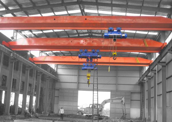 Quality 5T Small Single Bridge Beam Workstation Bridge Crane With 4 Wheels Trolley for sale