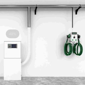 11KW Workshop Dust Extraction System Central Dust Collector 1700mm