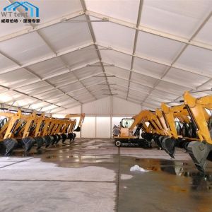 China White Large Industrial Storage Tent High Strength Aluminium Structure wholesale